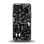 all is better in black back phone cover | glass case for nothing phone 2