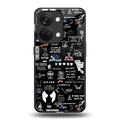 all is better in black back phone cover | glass case for oneplus nord 3