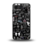all is better in black back phone cover | glass case for oneplus nord 4