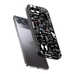 all is better in black back phone cover | glass case for oneplus nord 4