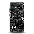 all is better in black back phone cover | glass case for oneplus nord ce 3