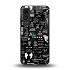 all is better in black back phone cover | glass case for oneplus nord ce 4 lite