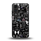 all is better in black back phone cover | glass case for oneplus nord ce 4