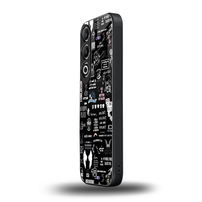 all is better in black back phone cover | glass case for oneplus nord ce 4