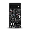 all is better in black back phone cover | glass case for Google Pixel 6A