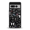 all is better in black back phone cover | glass case for google pixel 7 pro