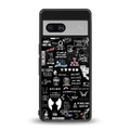all is better in black back phone cover | glass case for Google Pixel 7A