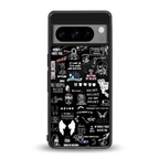all is better in black back phone cover | glass case for google pixel 8 pro