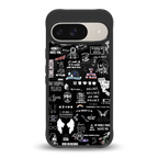 all is better in black back phone cover | glass case for google pixel 9