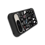 all is better in black back phone cover | glass case for google pixel 9