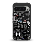 all is better in black back phone cover | glass case for google pixel 9 pro xl