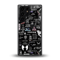 all is better in black back phone cover | glass case for samsung galaxy s25 ultra