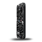 all is better in black back phone cover | glass case for samsung galaxy s23