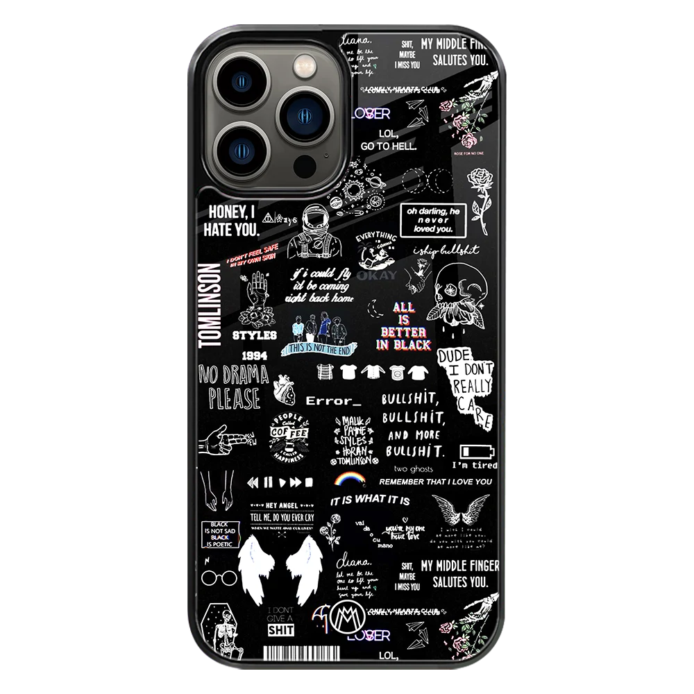 Premium Glass Back Mobile Phone Cover for iPhone, Samsung, OnePlus, Google Pixel, Redmi, Oppo, Vivo & Realme