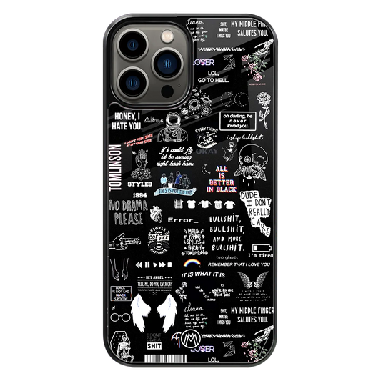 Premium Glass Back Mobile Phone Cover for iPhone, Samsung, OnePlus, Google Pixel, Redmi, Oppo, Vivo & Realme