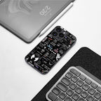 all is better in black back phone cover | glass case for google pixel 9