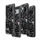 Stylish Glass Back Case for All Smartphones – iPhone, Samsung, OnePlus, Pixel, Redmi, Oppo, Vivo, Motorola