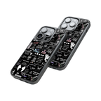 Protective Glass Back Phone Case Compatible with iPhone, Samsung, OnePlus, Pixel & More