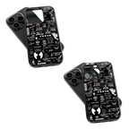 Trendy Glass Back Mobile Case for iPhone, Samsung, Redmi, OnePlus, Google Pixel, Motorola