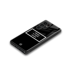 allergic to stupid people black back phone cover | glass case for samsung galaxy s25 ultra