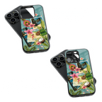 Trendy Glass Back Mobile Case for iPhone, Samsung, Redmi, OnePlus, Google Pixel, Motorola
