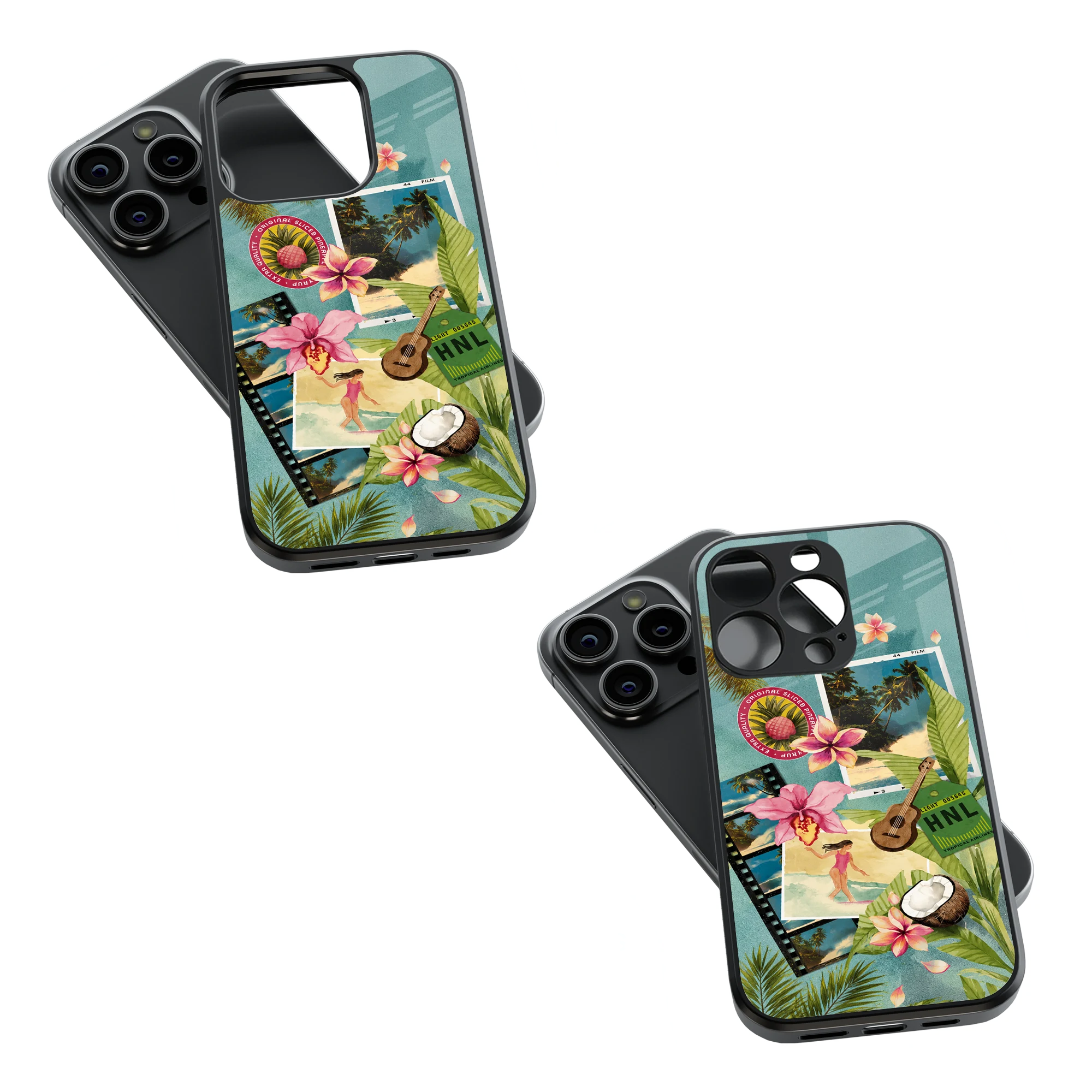 Trendy Glass Back Mobile Case for iPhone, Samsung, Redmi, OnePlus, Google Pixel, Motorola