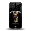 alpha bear back phone cover | glass case for iphone 15