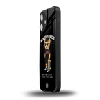 alpha bear back phone cover | glass case for iphone 16