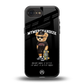 alpha bear back phone cover | glass case for iphone 16e