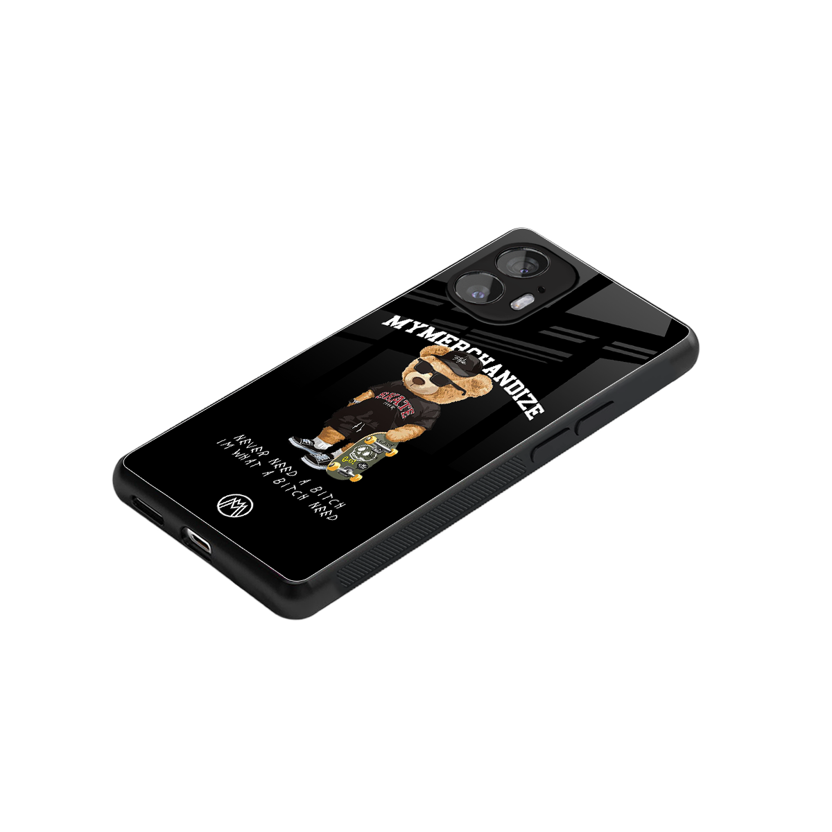 alpha bear back phone cover | glass case for nothing phone 2