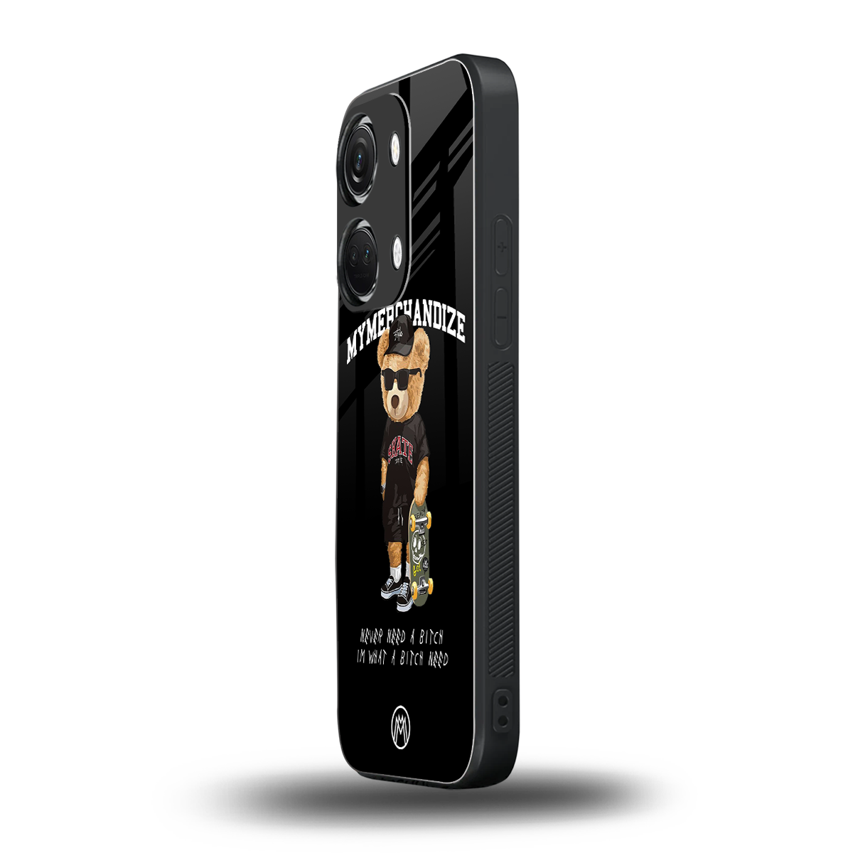 alpha bear back phone cover | glass case for oneplus nord 3