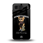 alpha bear back phone cover | glass case for oneplus nord 4