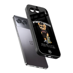 alpha bear back phone cover | glass case for oneplus nord 4