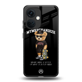 alpha bear back phone cover | glass case for oneplus nord ce 3