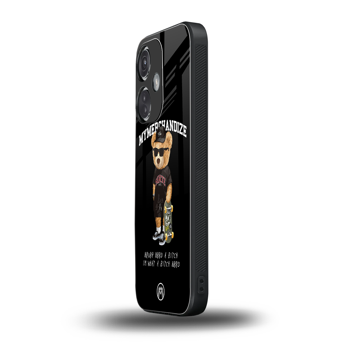 alpha bear back phone cover | glass case for oneplus nord ce 3