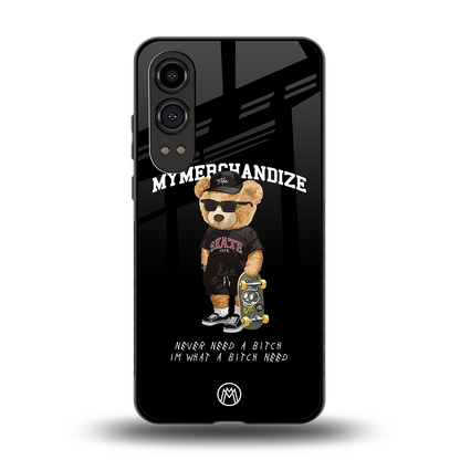 alpha bear back phone cover | glass case for oneplus nord ce 4 lite