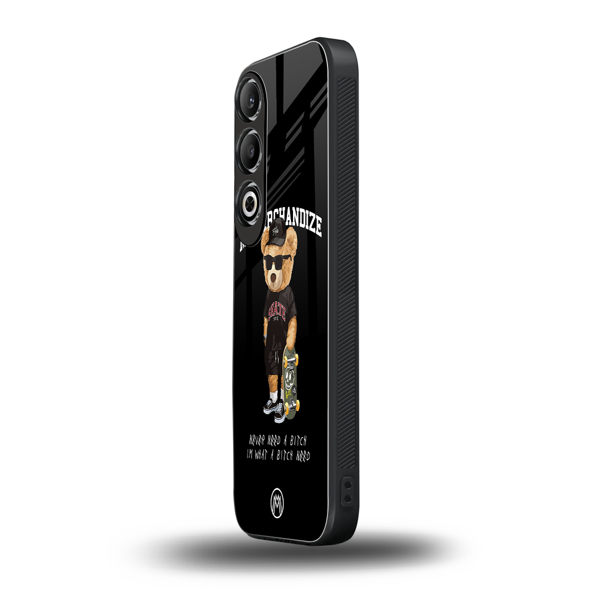 alpha bear back phone cover | glass case for oneplus nord ce 4
