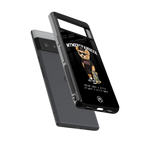 alpha bear back phone cover | glass case for google pixel 6 pro