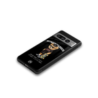 alpha bear back phone cover | glass case for google pixel 7 pro