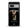alpha bear back phone cover | glass case for Google Pixel 7A
