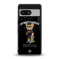 alpha bear back phone cover | glass case for Google Pixel 8
