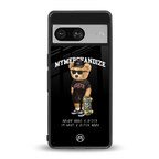 alpha bear back phone cover | glass case for Google Pixel 8