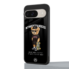 alpha bear back phone cover | glass case for google pixel 9