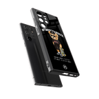 alpha bear back phone cover | glass case for samsung galaxy s23 ultra