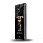 alpha bear back phone cover | glass case for samsung galaxy s25 ultra