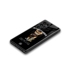 alpha bear back phone cover | glass case for samsung galaxy s25 ultra