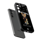 alpha bear back phone cover | glass case for samsung galaxy s24 fe