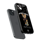 alpha bear back phone cover | glass case for iphone 15