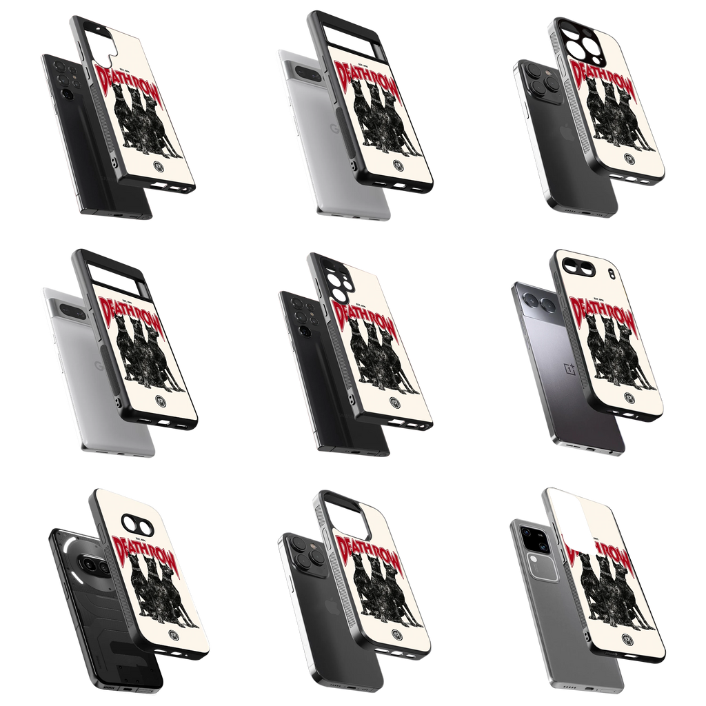 Durable Glass Back Mobile Case for iPhone, Samsung, OnePlus, Google Pixel, Redmi, Vivo, Oppo