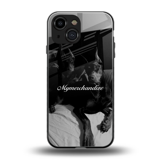 alpha pair back phone cover | glass case for iphone 13 mini